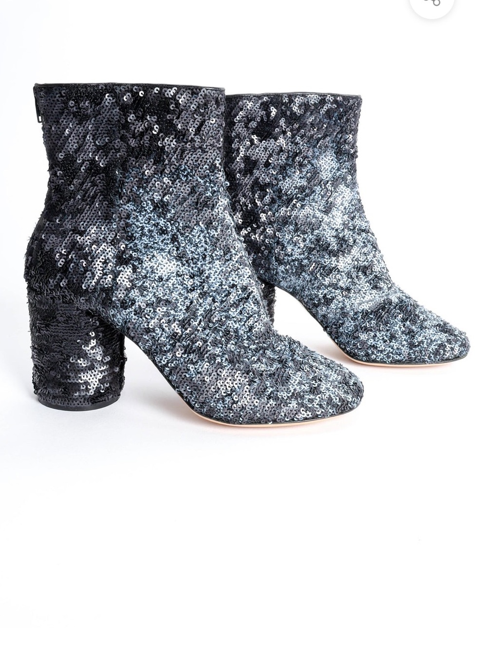 Mason Margiela Sequin Booties sz 37
